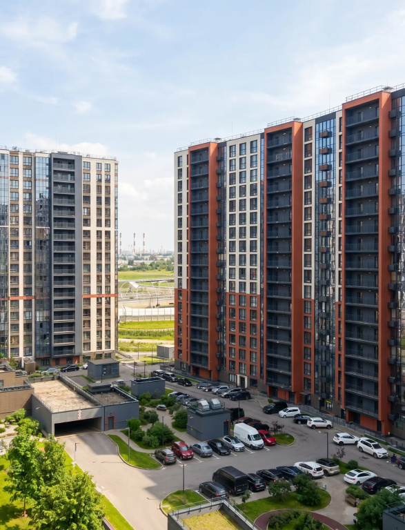 Апартаменты Квартира с панорамными окнами у Финского залива сети 4flats
