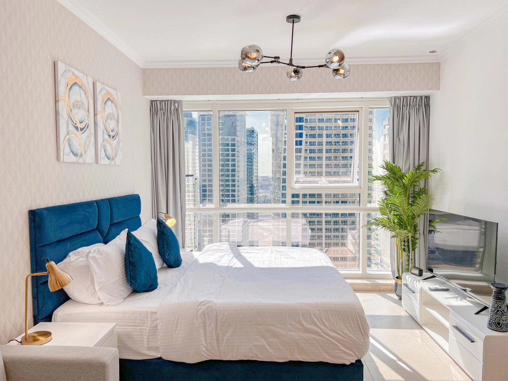 Апартаменты Cosmos Living Elegant Studio Near Dubai Marina