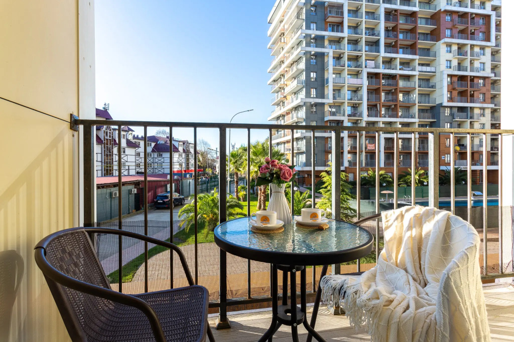 Квартира уютная с балконом у моря Каравелла 23