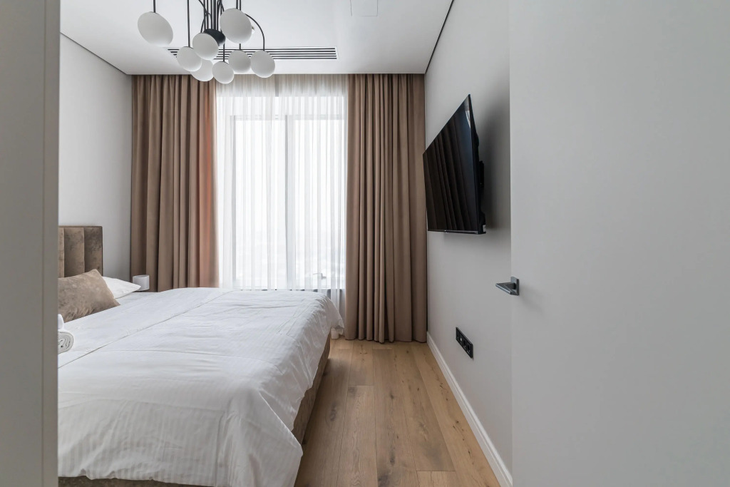 Апартаменты Flat Inn в ЖК Дом Chkalov у метро Курская