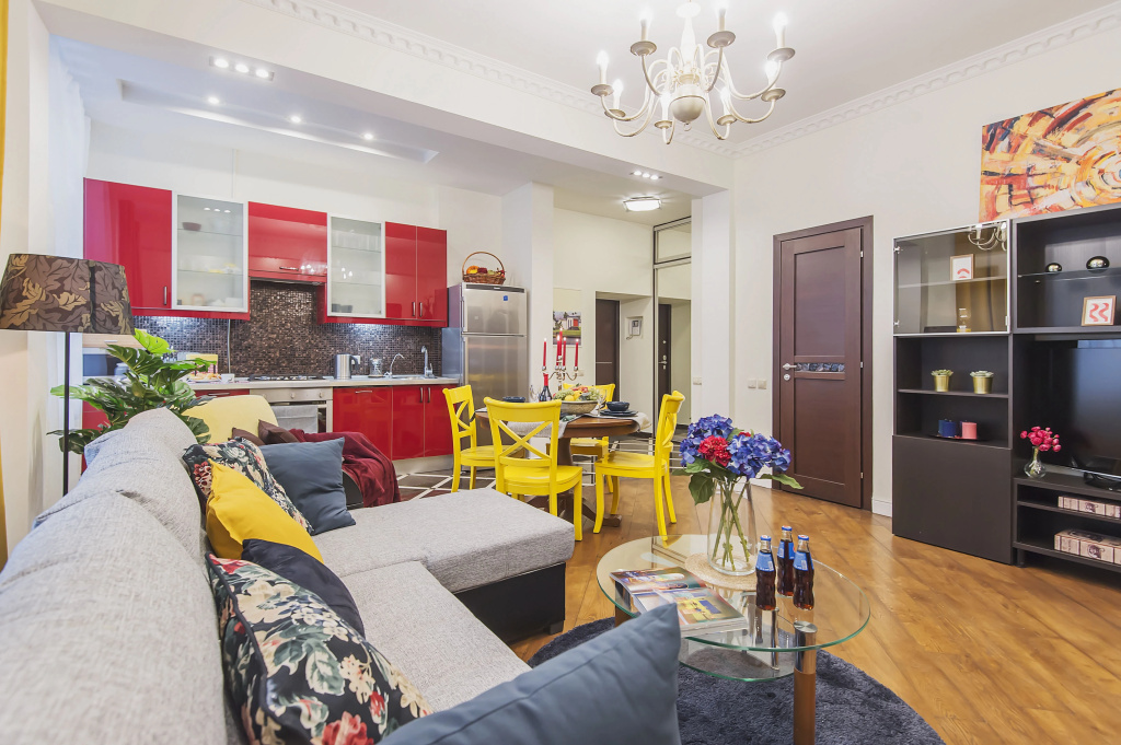 Квартира GM Apartments Трехкомнатные на Тверской - Ямской