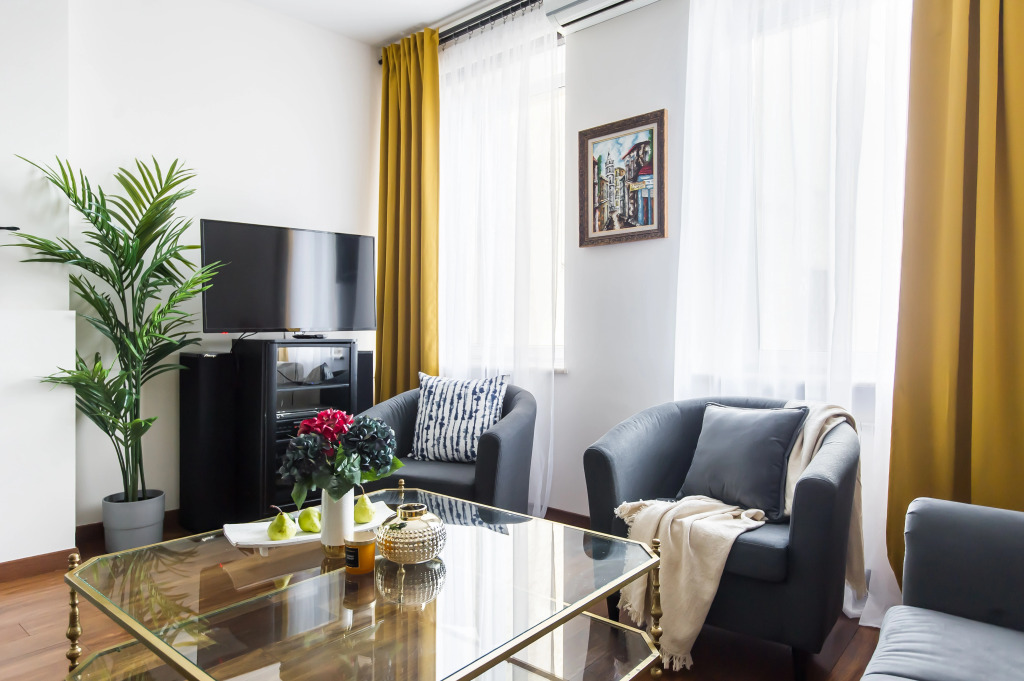 Квартира GM Apartments с Панорамным Видом на Тверскую