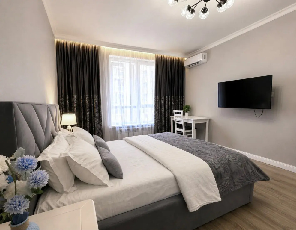 Квартира Raimbek Residence 11 1BR & питьевая вода в подарок