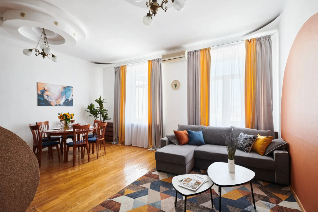 Квартира GM Apartments Евродвушка с видом на Кремль