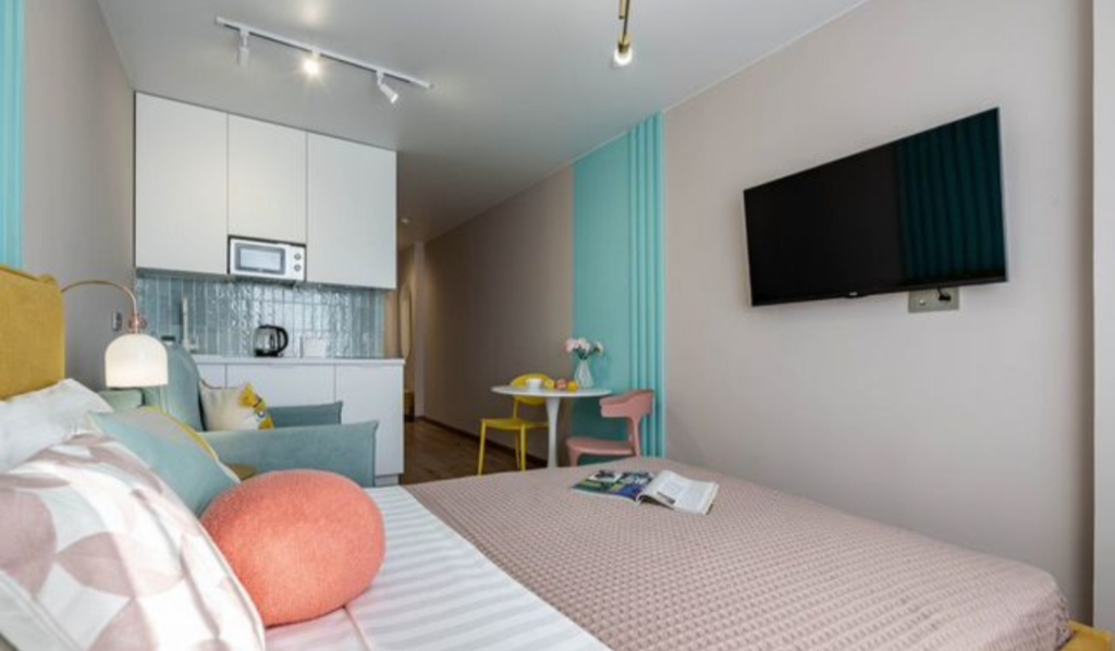Апартаменты Your Apart на Стачек для 3 Гостей