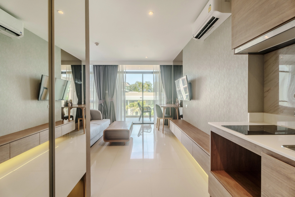 Апартаменты Wyndham Gardens 1321 Studio 1min from Naithon Beach