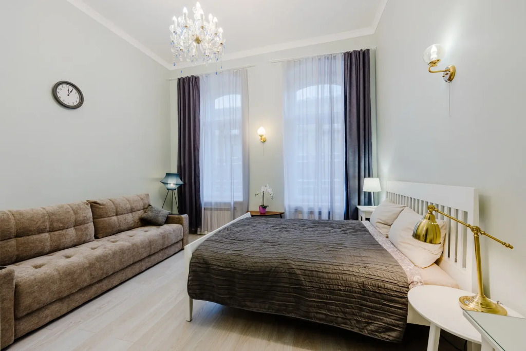 Апартаменты SpbStay на Марата 4 с тремя спальнями (до 10 чел)