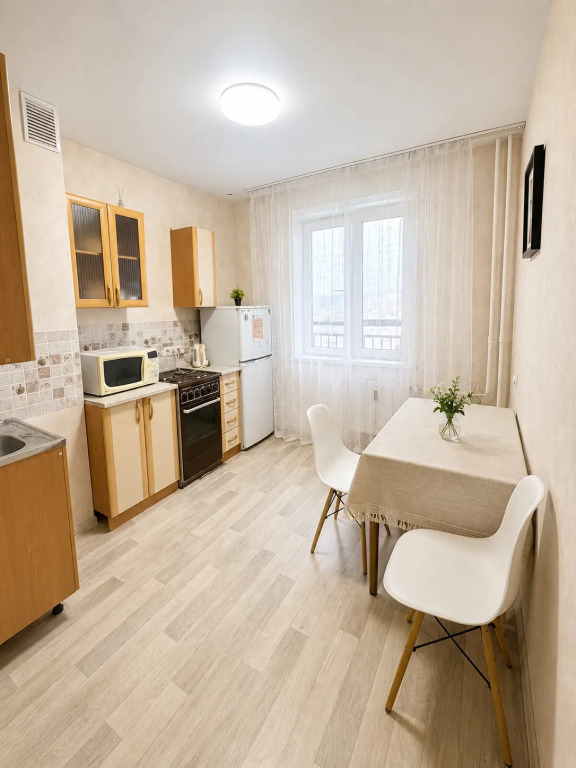 Квартира 1-к., 40 м², 2 кровати