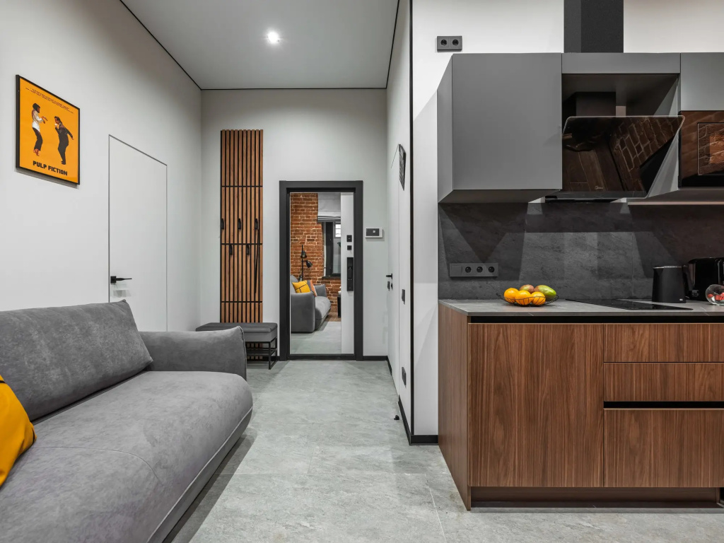 Квартира GM Apartments Стильные Loft 1 у Кремля
