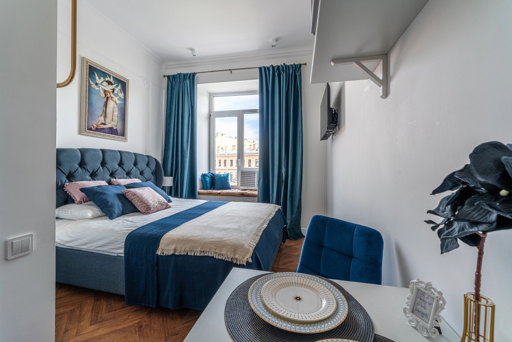 Апартаменты D apartments студия с видом на Невский проспект 2