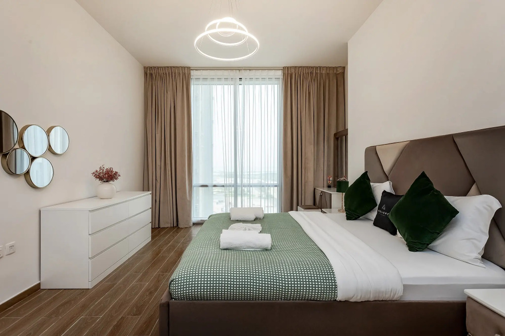 Апартаменты Stylish 1BR at Meera Tower
