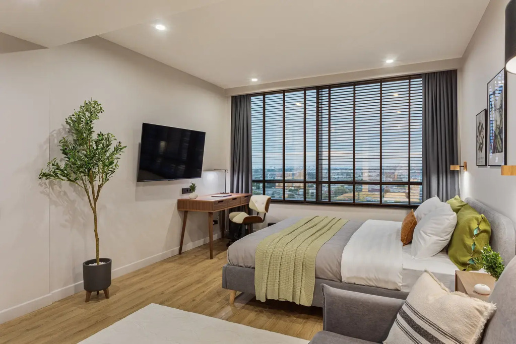 Квартира Room2day Olive с видом на закаты