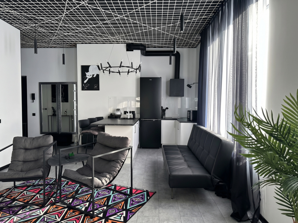 Квартира Top Rooms: Евротрешка на Острове Мечты у метро Технопарк