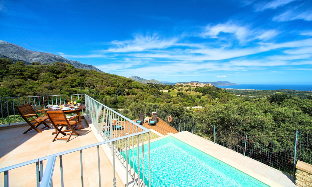 Вилла Cretan View Heated Pool