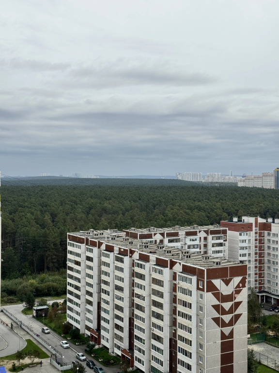 Квартира студия с видом на лесопарковую зону