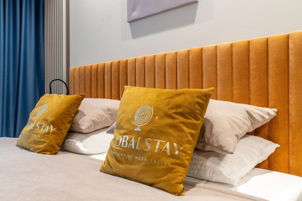 Квартира GLOBALSTAY Студия Ладожский Авенир 10 мин от метро Ладожская