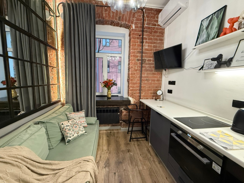 Апартаменты EasyGuest в стиле loft у метро Трубная