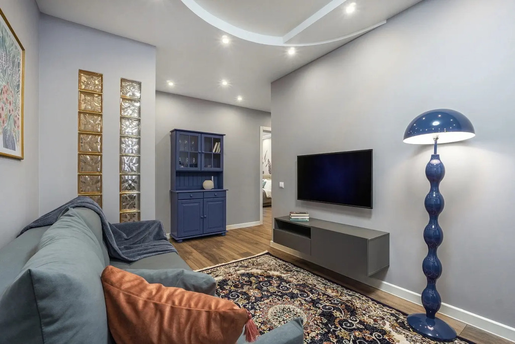 Квартира трехкомнатная Queenstay Остров мечты на Коломенской