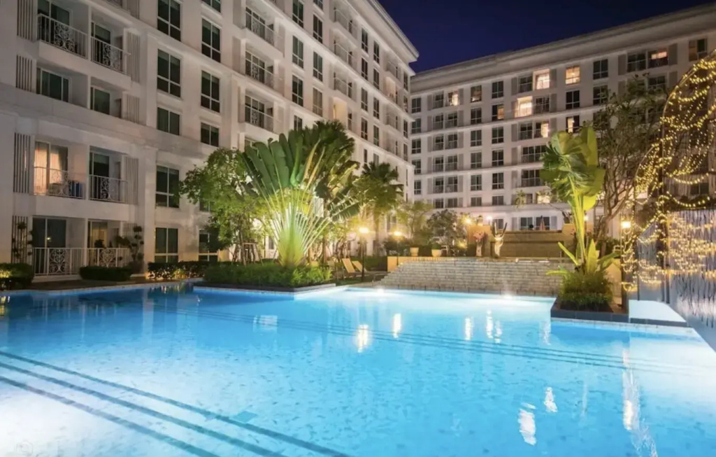 Апартаменты Orient Resort & Spa Jomtien A216 in a private resort near the sea