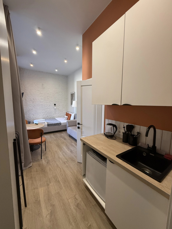 Квартира Студия с французским балконом Tina Rental Studio