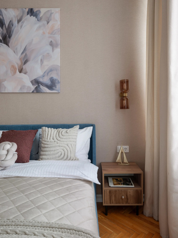 Квартира GM Apartments Просторная квартира с тремя спальными и балконом с видом на Театр Эстрады