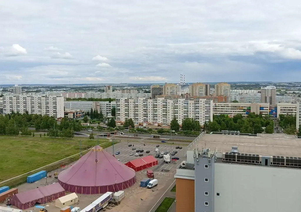 Квартира Студия в Центре с Видом на Город