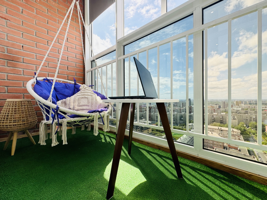 Квартира Атмосфера Сна Loft в 50 метрах над землёй с качелей