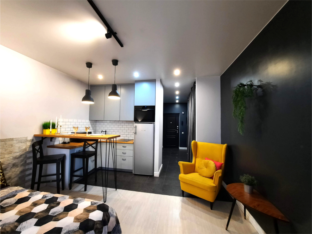 Квартира The Loft Уютная Студия у Метро Новокосино