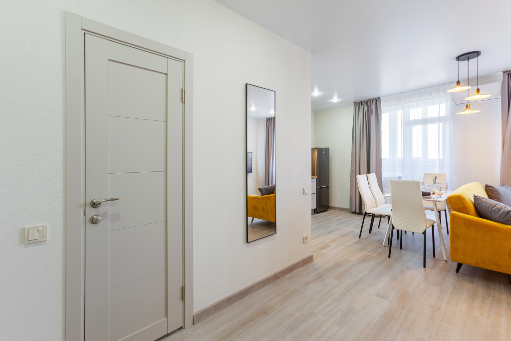 Апартаменты RentPlaza в ЖК Логика Люкс с видом на город