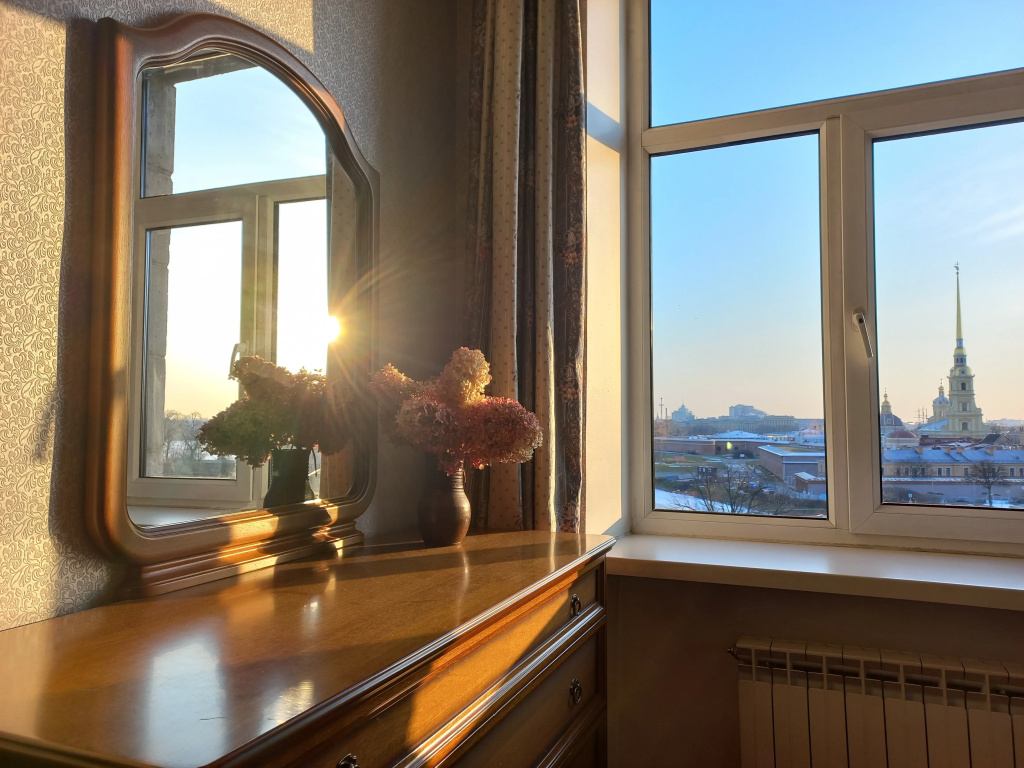 Квартира Вид На Петропавловскую Крепость И Неву 2 Спальни