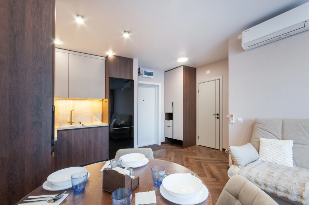 Квартира 1к 37 м² 3 Кровати