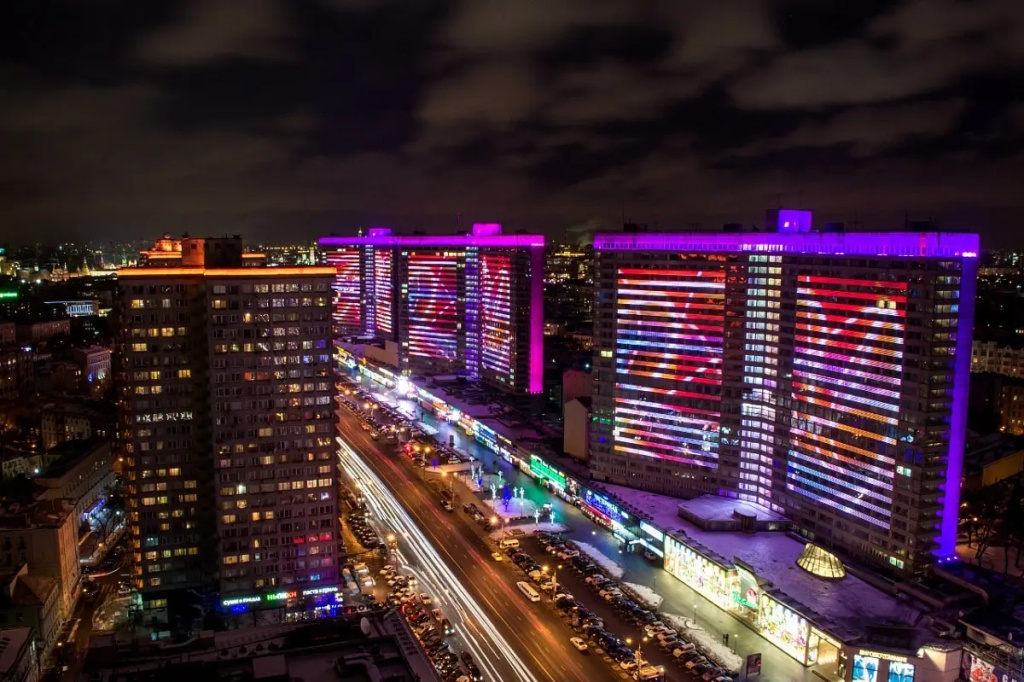 Квартира GM Apartments в стиле Рок-н-ролл с видом на Кремль