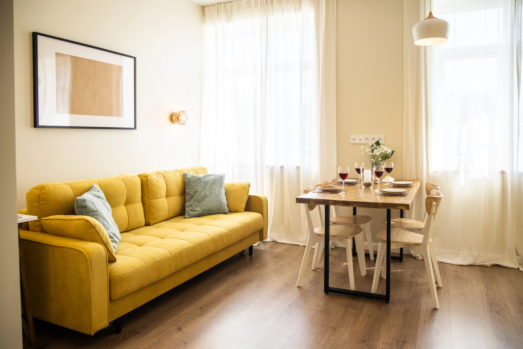 LovelyHome39|Двухкомнатные апартаменты  в Жк Oberdorf  с террасой  в Светлогорске