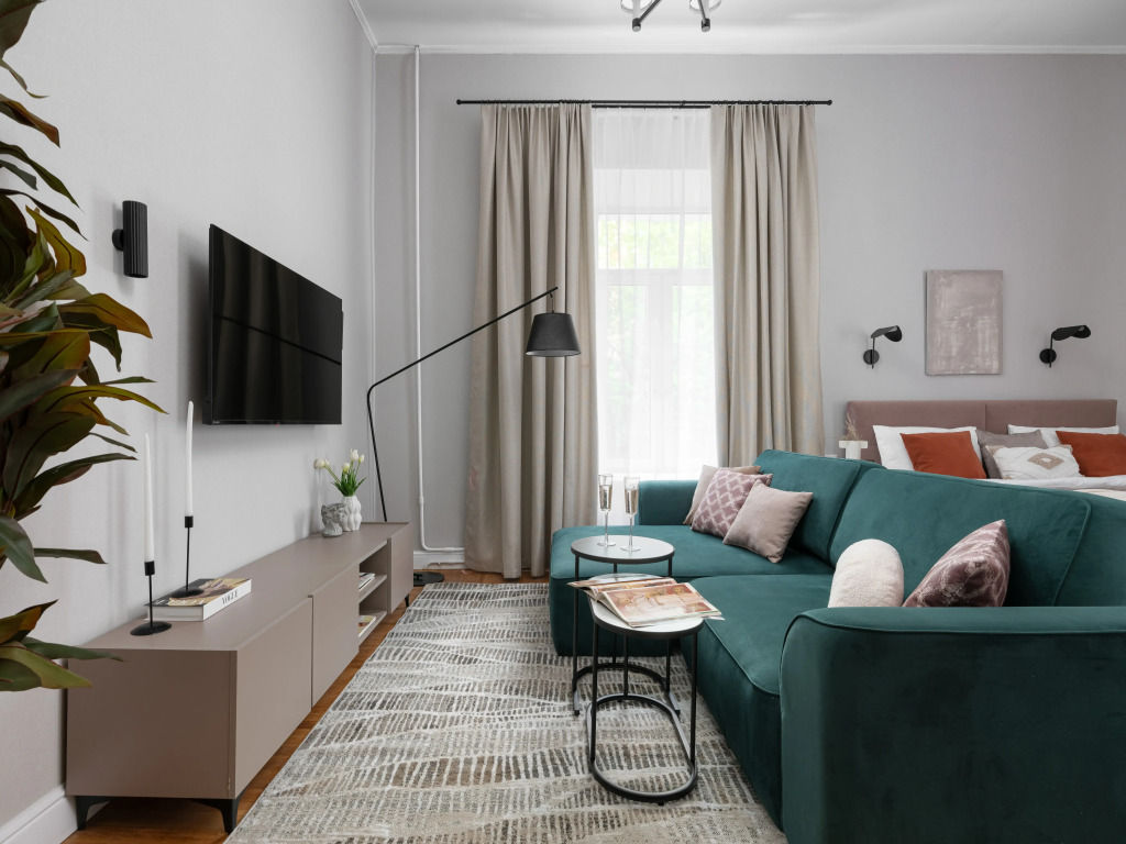 Квартира GM Apartments Четырехкомнатные с двумя санузлами