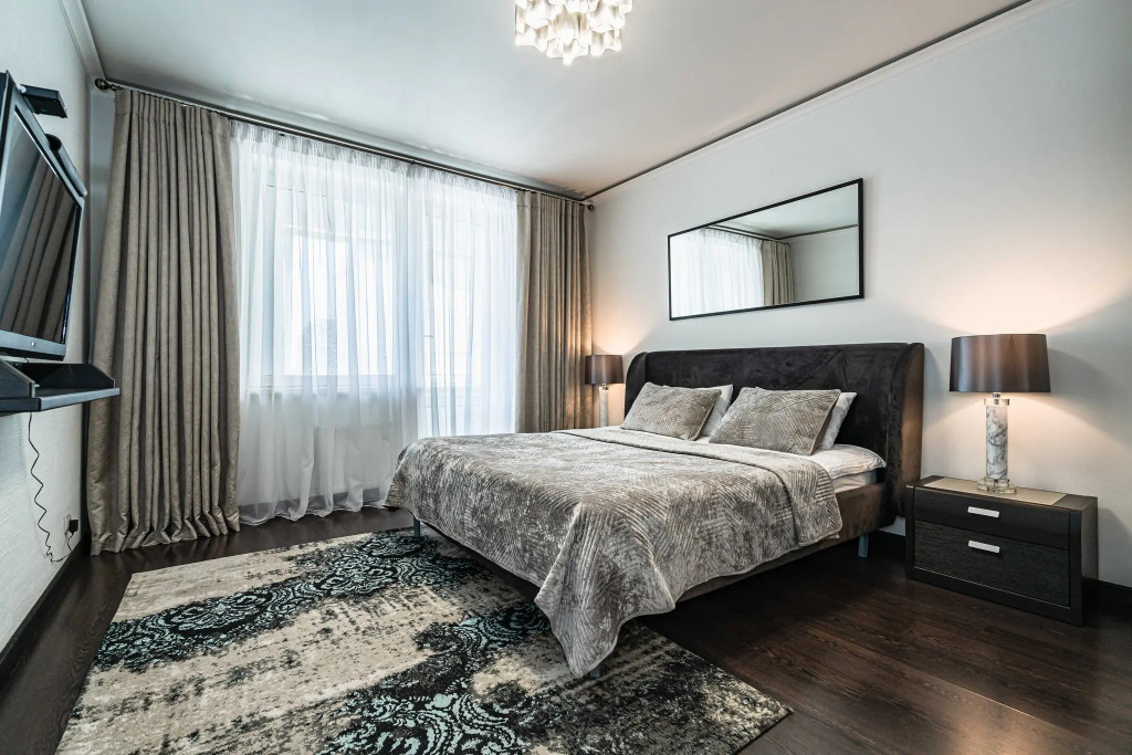 Апартаменты Crown39 - Gaidara 155 - 2к №76: 96 м2, 6 этаж из 8