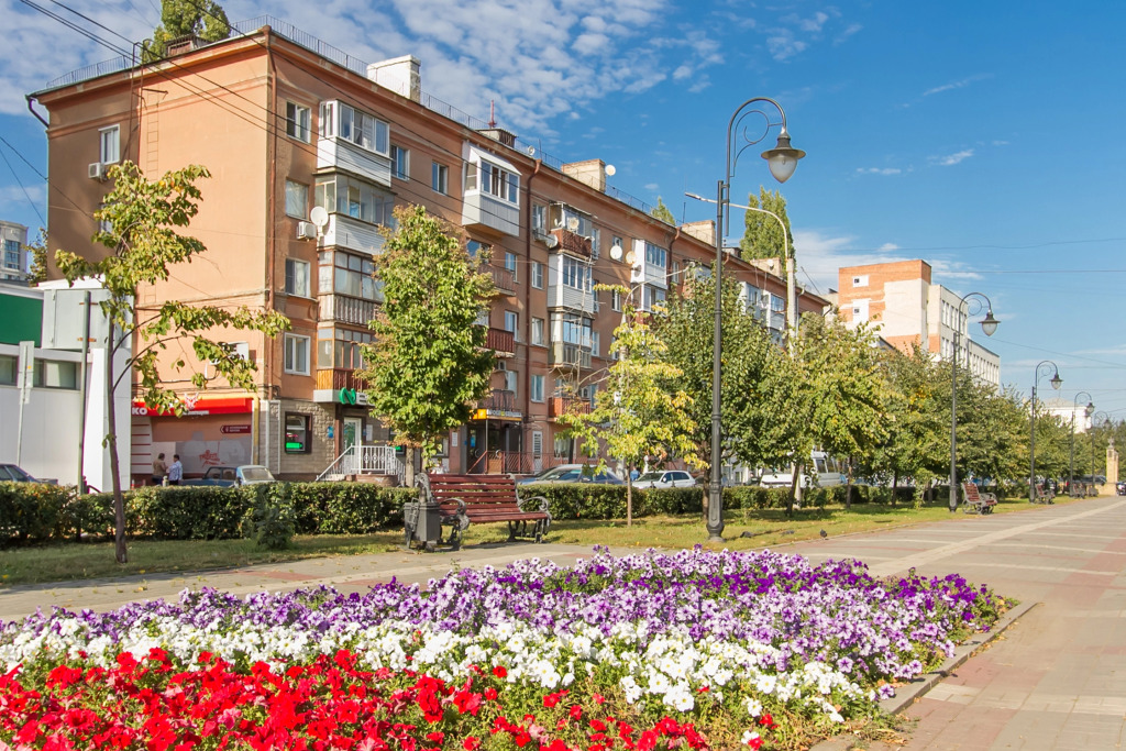Квартира Солнечна в Самом Центре Воронежа Прохладный сад