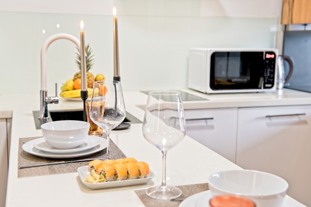 Апартаменты Студия с Балконом и Видом на Город Elite Apartments