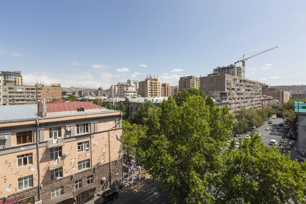 Апартаменты Umba Apartment N3 - балкон и вид на гору Арарат