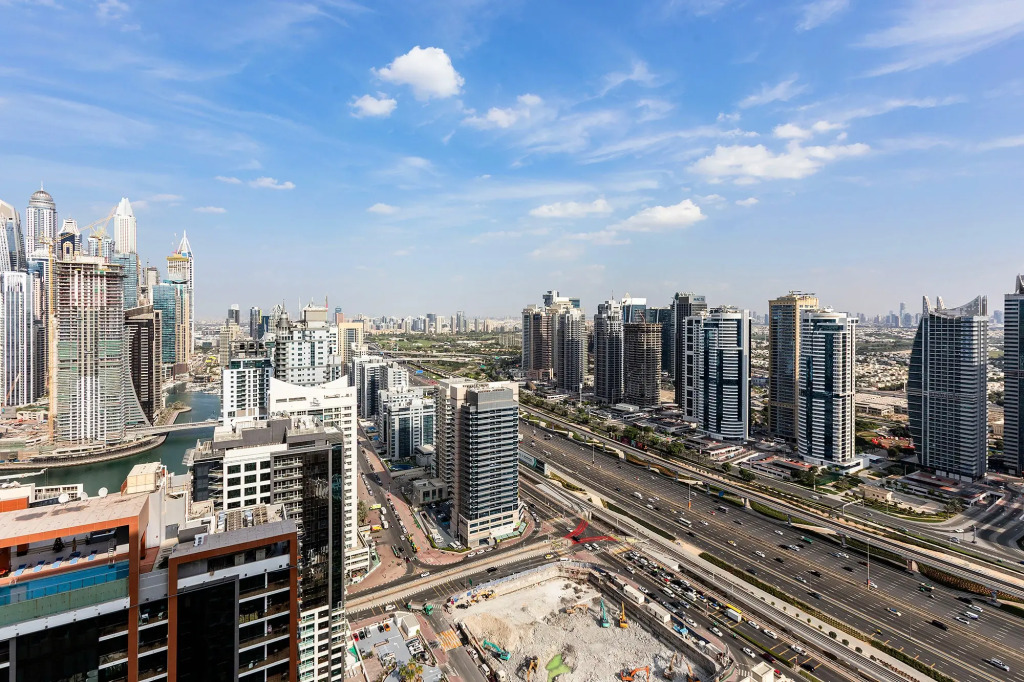 Апартаменты Marriott 1BR with Dubai Marina View