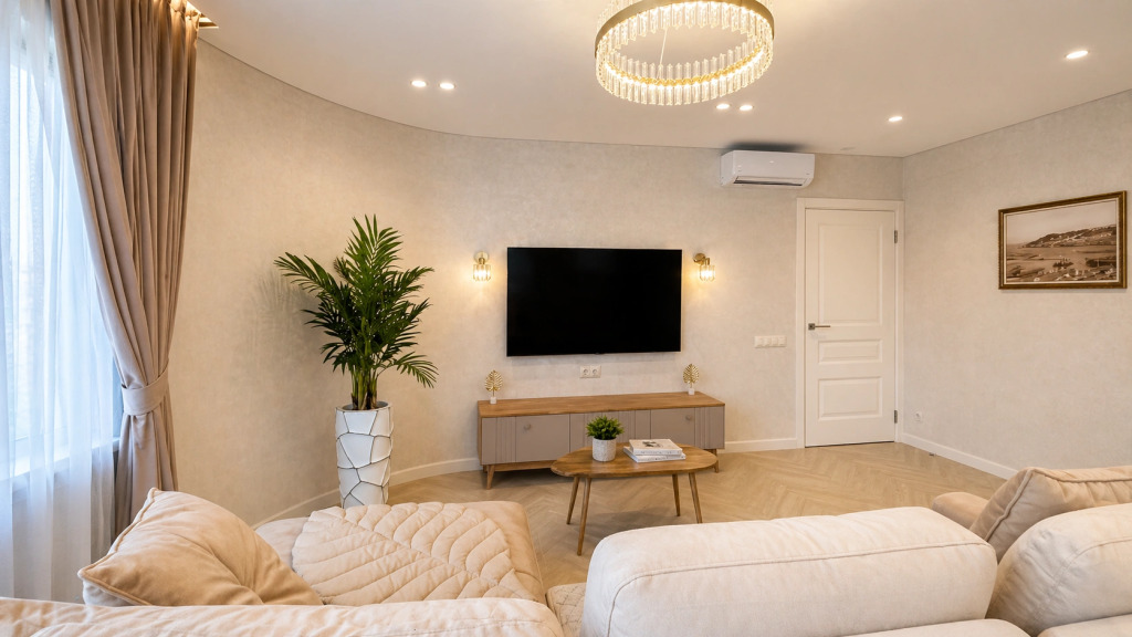 Квартира Шикарная 82 м² в центре | 2 санузла | 5 гостей