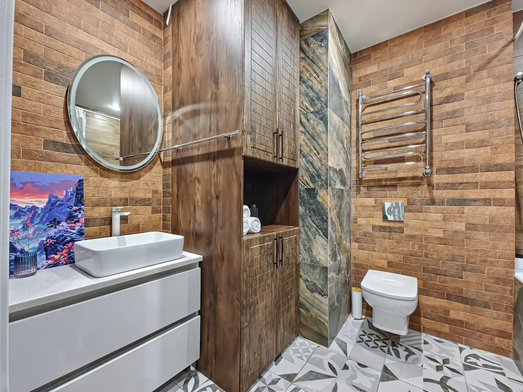 Квартира Атмосфера Сна с кроватью super king-size в ЖК Дождь