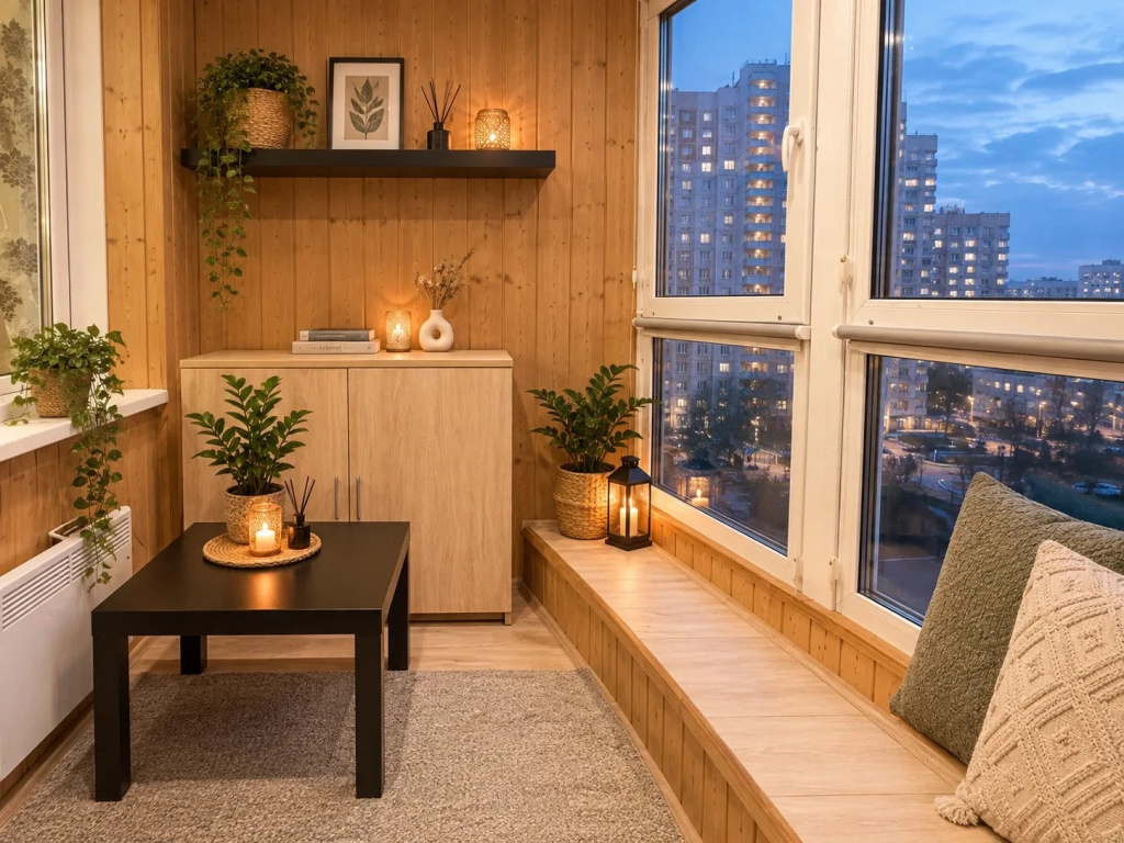 Квартира Bestflat24 с панорамным балконом