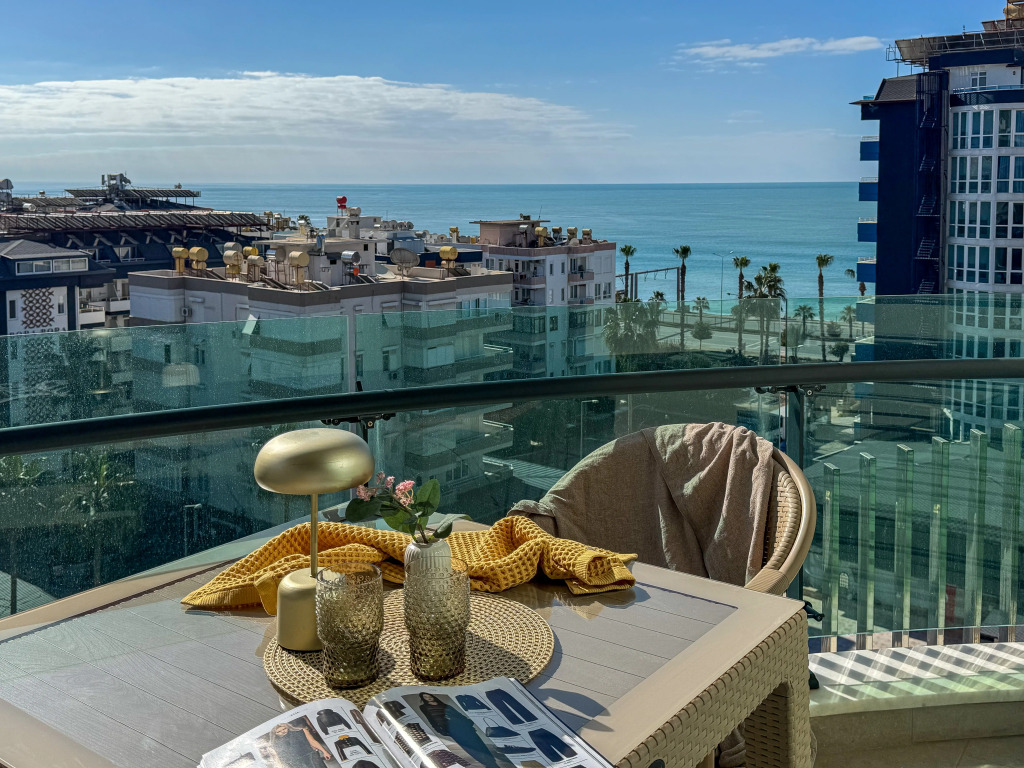 Апартаменты 1+1 Qoople Excellence A45 в 100 метрах от моря