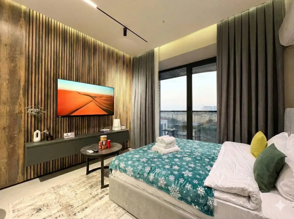 Апартаменты Современная Стильная Студия с Видом на Tashkent City
