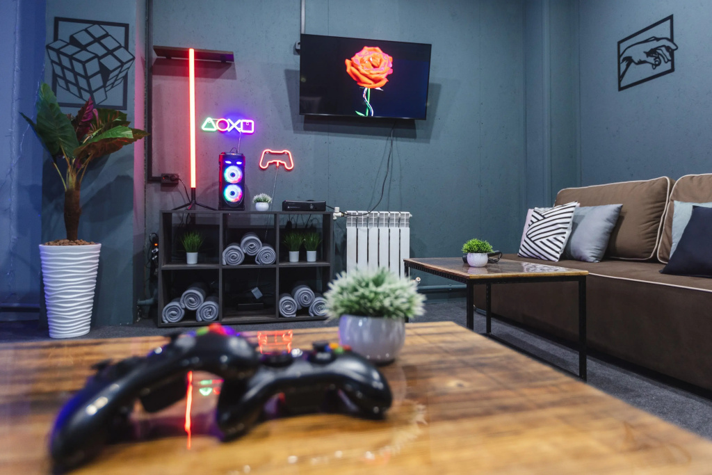 Квартира Аренда Лофта для Вечеринки с Караоке и X Box