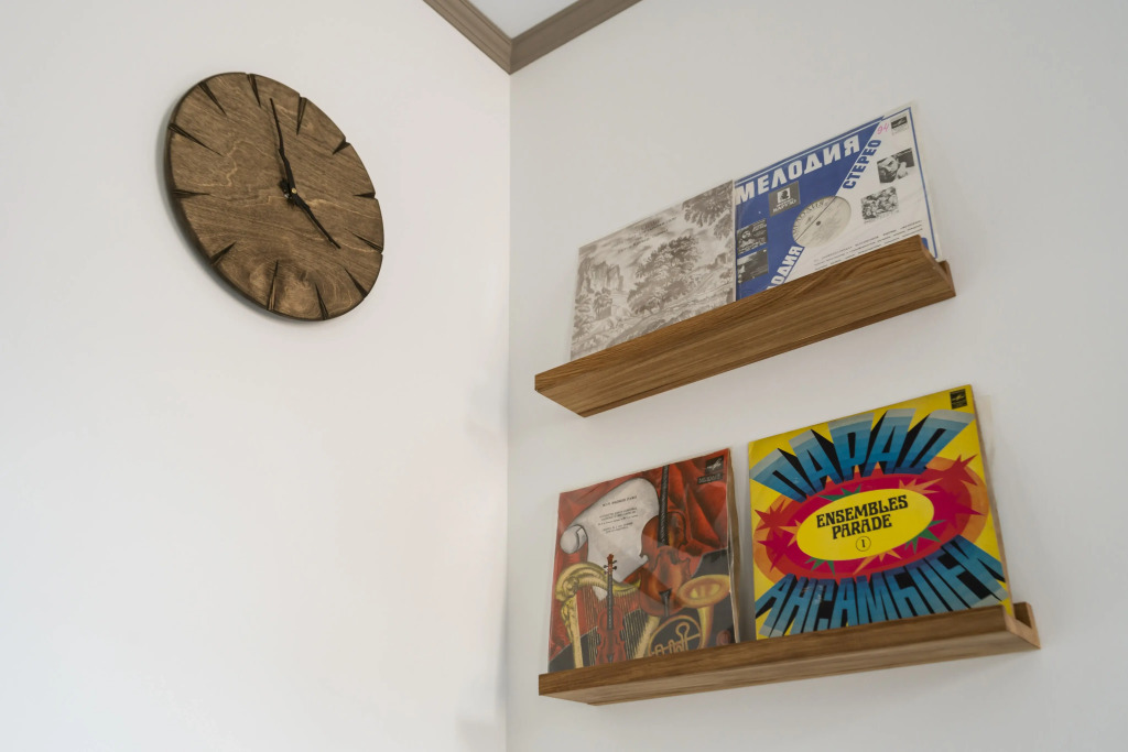 Квартира New Horizon Art Vinil 36 с дизайном бутикотеля и виниловым проигрывателем