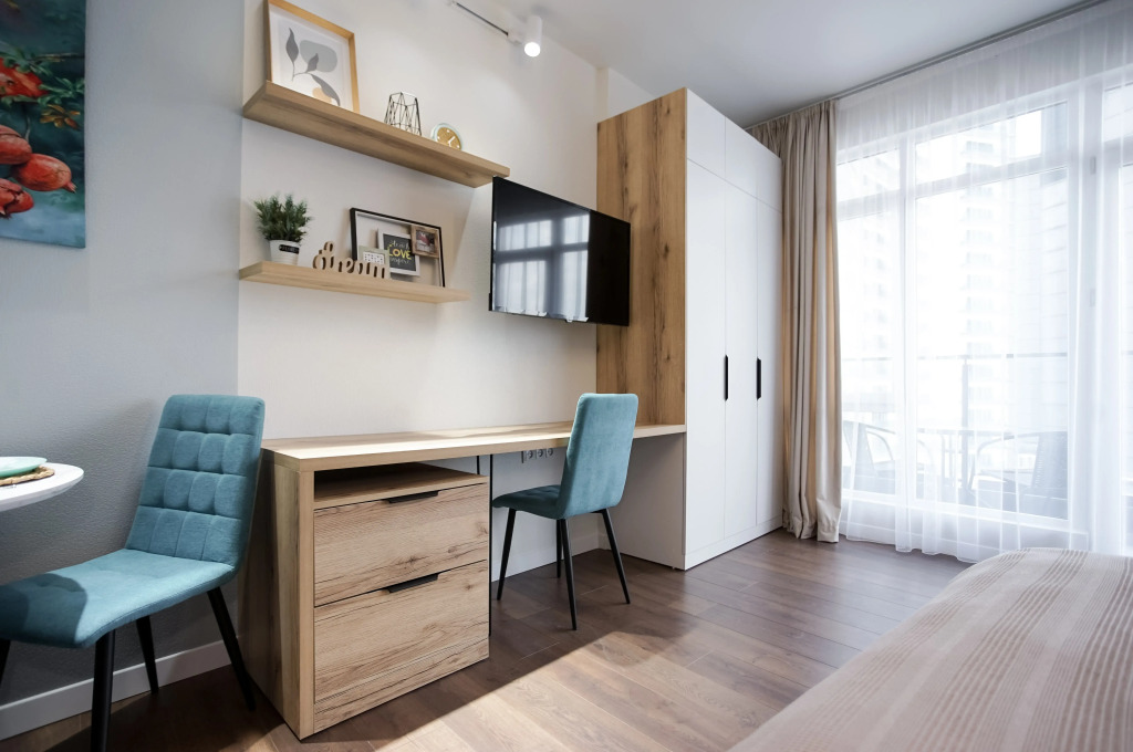 Апартаменты in White Sails with a Sea View on the 12th Floor