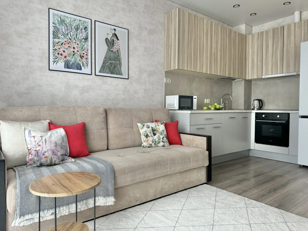 Квартира 2к квартира в ЖК Discovery Park 42м 2 кровати