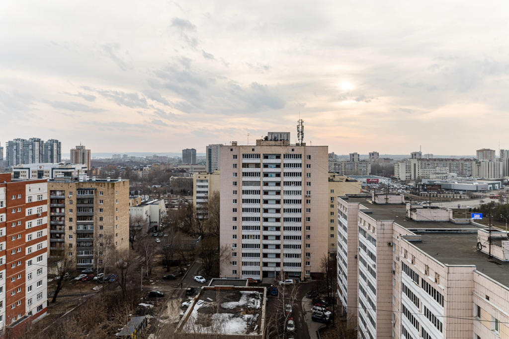 1-к квартира в центре Казани с видом на Кремль