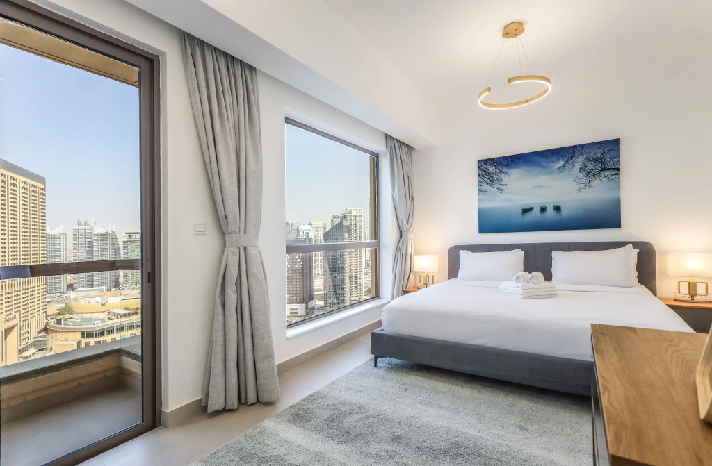 Апартаменты Elite Lux Holiday Homes - Beachside Haven Stylish 1 BHK in JBR Dubai